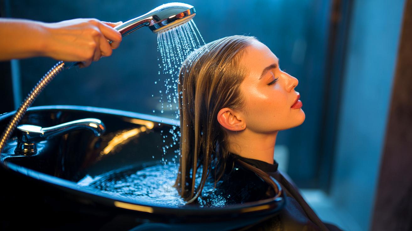 How cold water rinses help your hair retain shine, according to stylists