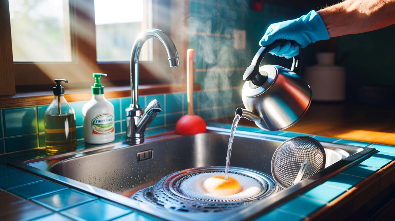 The simple way to unclog a sink without harsh chemicals